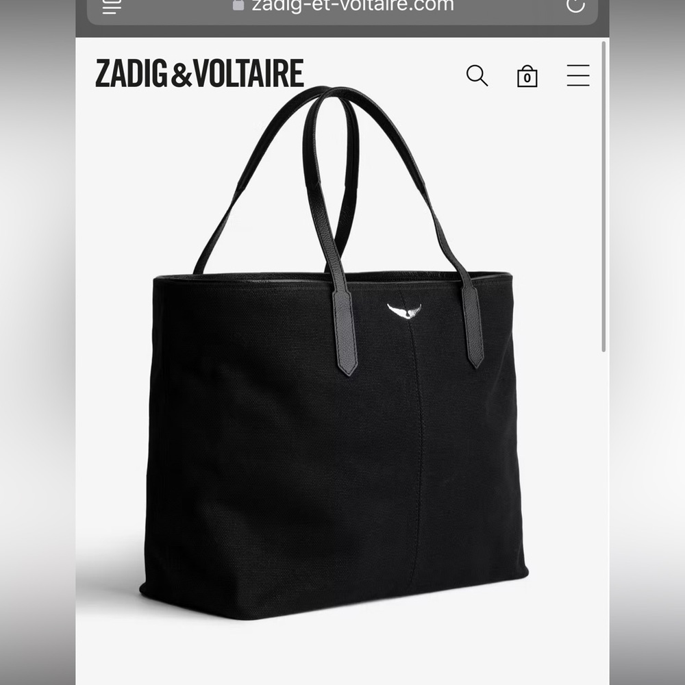 Zadig & Voltaire Mick Canvas Bag